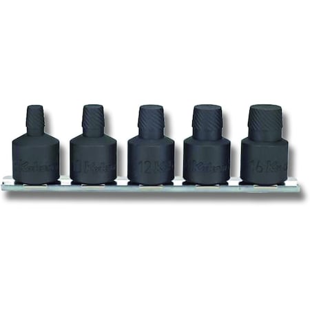 Ko-Ken Bolt Twister set 8mm-16mm 150mm 5 pieces 1/2 Sq. Drive RS4129/5-L37